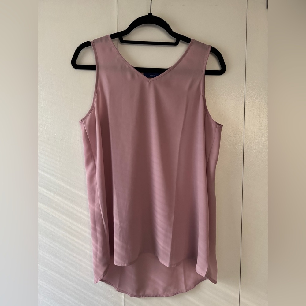 Apt. 9 Pink Sleeveless Tank Top